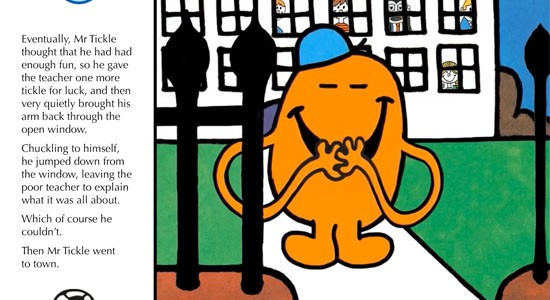 mr tickle arrives on the ipad — whos the mummy?